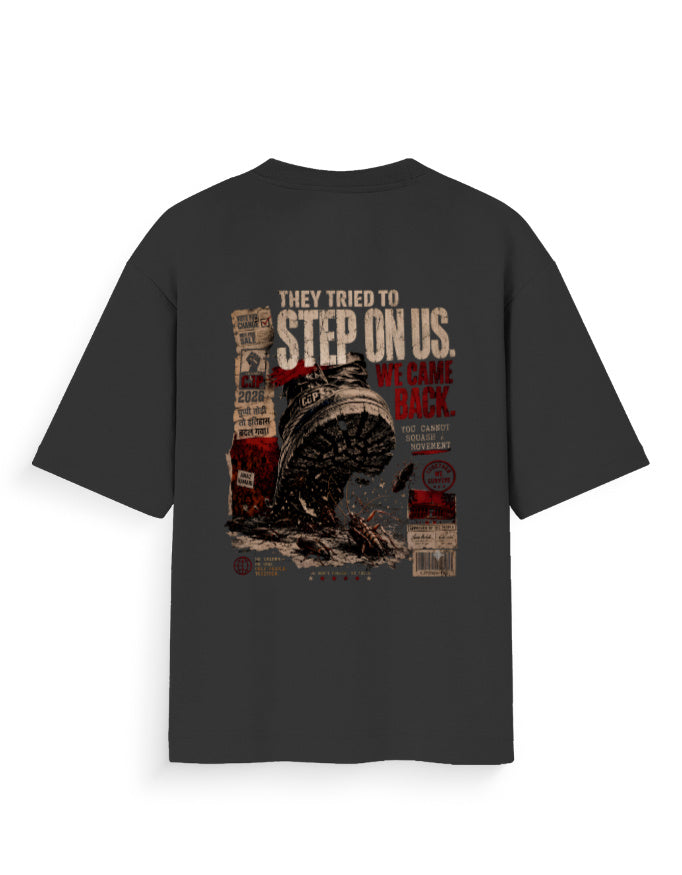 Cockroach Janta Party Unisex Oversized T-Shirt