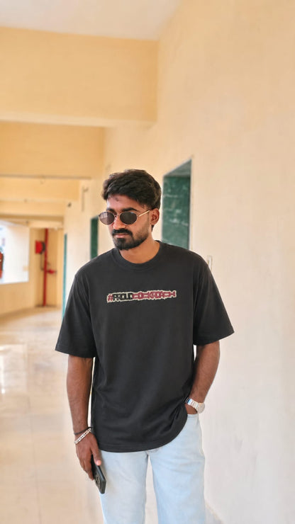 Proud Cockroach Unisex Oversized Graphic T-Shirt